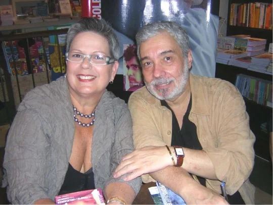 Tania Carvalho com Pedro Paulo Rangel